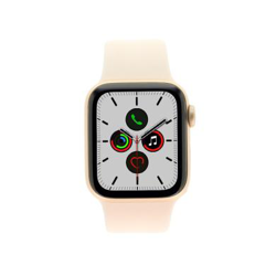 Apple Watch Series 5 - boîtier en acier inoxydable or 40mm - bracelet sport rose des sables (GPS+Cellular) - bon état precio