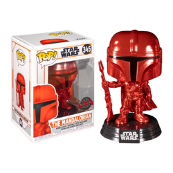 THE MANDALORIAN CHROME ROUGE / STAR WARS THE MANDALORIAN / FIGURINE FUNKO POP / EXCLUSIVE SPECIAL EDITION en oferta