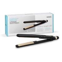 Ceramic Straight 230 Brosse à lisser À chaleur Noir 2 m, Lisseur de cheveux