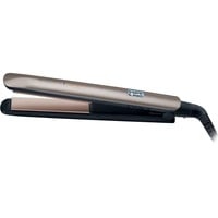 S8540 brosse soufflante et fer à lisser À chaleur Noir, Bronze 1,8 m, Lisseur de cheveux