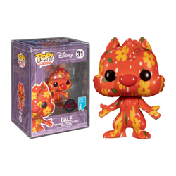 DALE ARTIST SERIES WITH CASE PROTECTOR / TIC ET TAC / FIGURINE FUNKO POP / EXCLUSIVE SPECIAL EDITION características