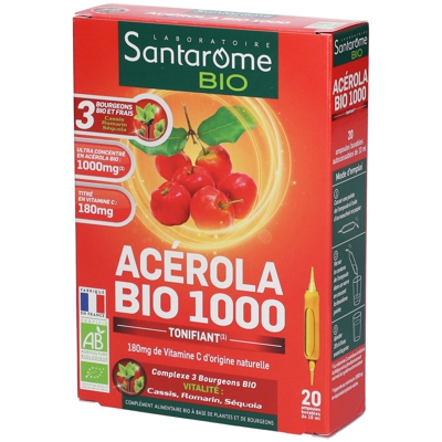 Santarome Bourgeon Complexe Acérola Bio 1000