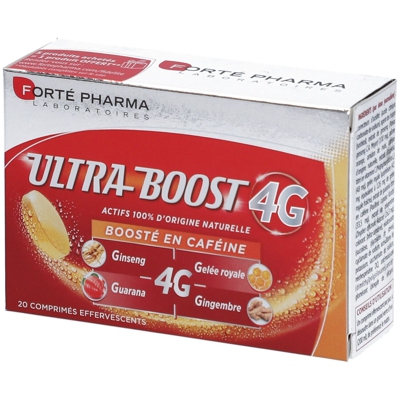 Forté Pharma Vitalité Ultra Boost 4G Ginseng Effervescent