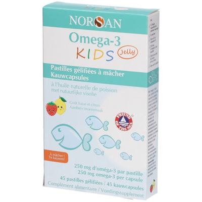 Norsan Omega-3 Kids Jelly Pastilles