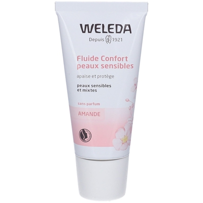 Weleda Fluide Confort absolu à l'Amande Peaux Sensibles