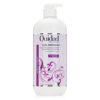 Ouidad Curl Immersion No-Lather Coconut Cream Cleansing Conditioner 500ml