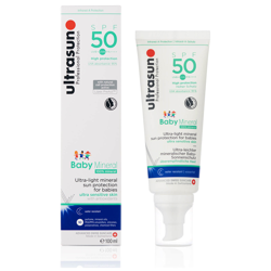 Ultrasun Mineral Baby SPF50 Lotion 100ml en oferta