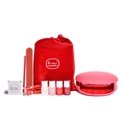 Le Mini Macaron Le Maxi  Rouge & Moi  - Limited Edition Deluxe Gel Manicure Set en oferta