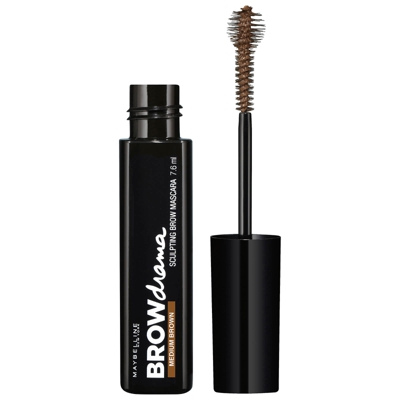 Mascara Brow Drama Eyebrow de Maybelline (Plusieurs teintes) - Medium Brown