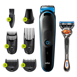 Braun 7-in-1 All-in-one Trimmer 3 MGK3245, Black/Blue precio
