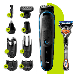 Braun 9-in-1 All-in-one Trimmer 5 MGK5280, Black/Blue en oferta