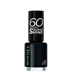 Vernis à ongles Rimmel 60 Seconds Rita Shades of Black (disponible en plusieurs teintes) - Black Black 900 características