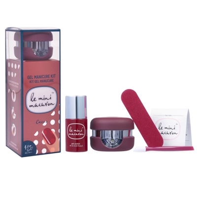 Le Mini Macaron Gel Manicure Kit - Cassis
