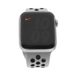 Apple Watch Series 6 Nike - boîtier en aluminium argent 44mm - bracelet sport platinium/noir (GPS+Cellular) - très bon état en oferta