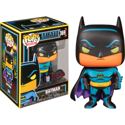 BATMAN / BLACK LIGHT / FIGURINE FUNKO POP / EXCLUSIVE SPECIAL EDITION en oferta