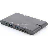 DA-70865 station d''accueil Avec fil USB 3.2 Gen 1 (3.1 Gen 1) Type-C Noir
