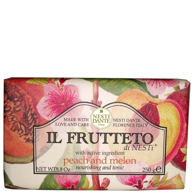Savon Il Frutteto pêche et melon Nesti Dante 250 g