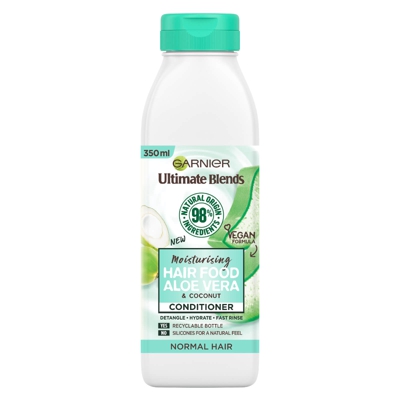Garnier Ultimate Blends Moisturising Hair Food Aloe Vera Conditioner for Normal Hair 350ml
