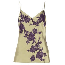 MARJOLAINE caraco en soie Nymphe