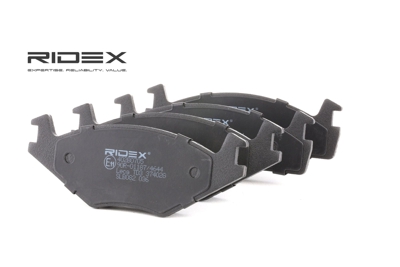 RIDEX Plaquettes De Frein 402B0705 Jeu De Plaquettes De Frein,Jeu de plaquettes de frein, frein à disque VW,SEAT,GOLF II 19E, 1G1,GOLF I Cabriolet 155