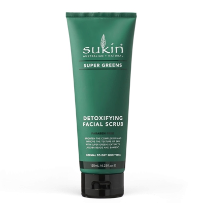 Gommage VisageSuper Greens de Sukin 125ml