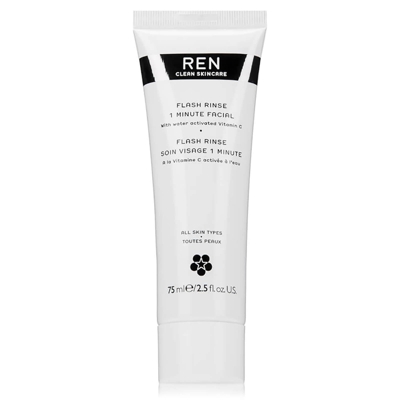 REN Flash Rinse 1 Minute Facial traitement facial