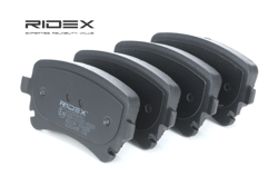 RIDEX Plaquettes De Frein 402B0643 Jeu De Plaquettes De Frein,Jeu de plaquettes de frein, frein à disque VW,AUDI en oferta
