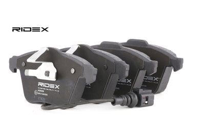 RIDEX Plaquettes De Frein 402B0288 Jeu De Plaquettes De Frein,Jeu de plaquettes de frein, frein à disque VW,AUDI,SKODA,GOLF V 1K1,GOLF VI 5K1