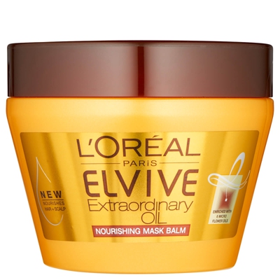 L'Oréal Paris Elvive Extraordinary Oil Hair Mask Pot for Dry Hair 300ml