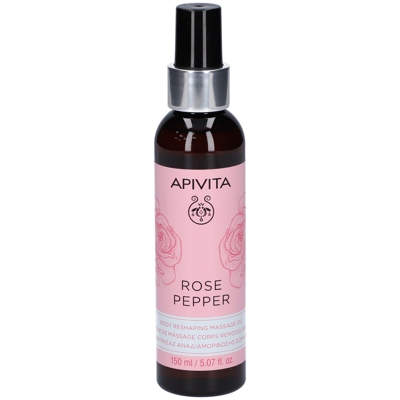 Apivita Rose Pepper Huile de massage