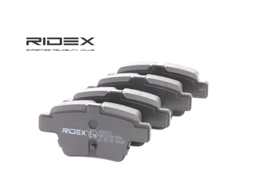 RIDEX Plaquettes De Frein 402B0272 Jeu De Plaquettes De Frein,Jeu de plaquettes de frein, frein à disque CITROËN,PEUGEOT,C4 I LC_,C4 Coupé LA_