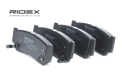 RIDEX Plaquettes De Frein HYUNDAI 402B0315 583022BA00,583022BA20,583022BA20S1 Jeu De Plaquettes De Frein,Jeu de plaquettes de frein, frein à disque