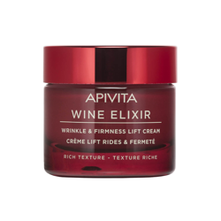 Crème Lift Rides & Fermeté Wine Elixir APIVITA 50 ml – Texture Riche características