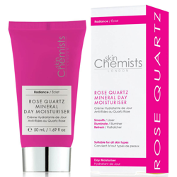 Crème Hydratante de Jour Anti-Rides au Quartz Rose skinChemists London 50 ml características