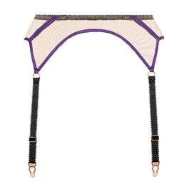 EDGE O' BEYOND porte-jarretelles en soie Barbie