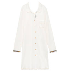 LE CHAT chemise de nuit boutonnée en coton Maille Love en oferta