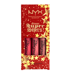 NYX Professional Makeup Gimme Super Stars! Matte Lipstick Trio Warm Berries Gift Set características