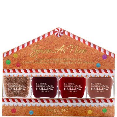 nails inc. Nail Spice Quad
