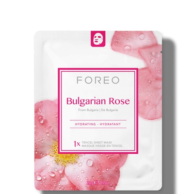 FOREO Bulgarian Rose Moisture-Boosting Sheet Face Mask (3 Pack)