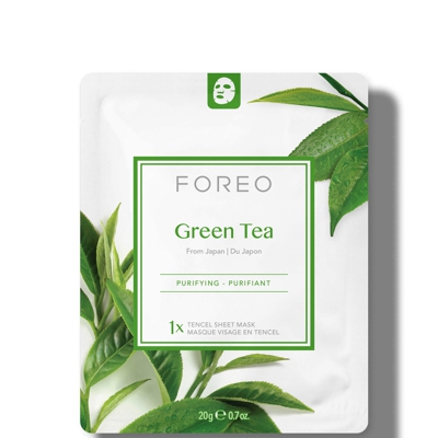 FOREO Green Tea Purifying Sheet Face Mask (3 Pack)