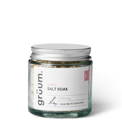 grüum blöta Lavender and Chamomile Bath Salt Soak 120g en oferta