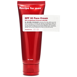 Crème Visage SPF 30 Recipe for Men características