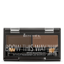 RimmelBrow This Way Kit sourcils - 003 Dark Brown características