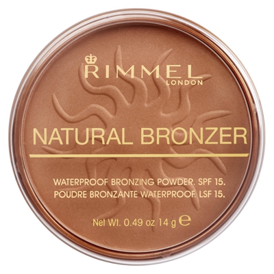 Poudre bronzante Natural Bronzer Rimmel (disponible en plusieurs teintes) - Sun Bronze