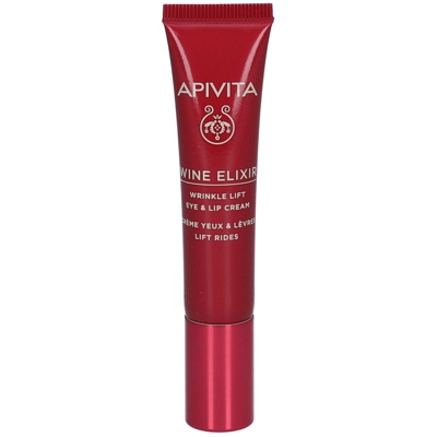 Apivita Wine Elixir Crème yeux & lèvres lift rides