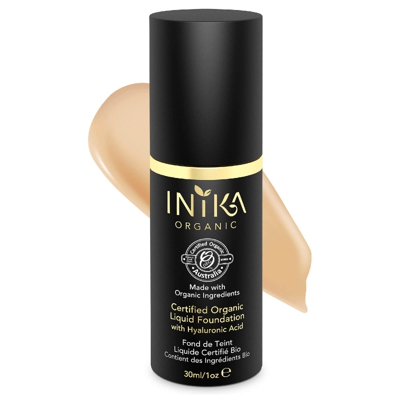 INIKA Certified Organic Liquid Mineral Foundation (Différentes couleurs) - Honey