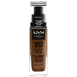 Fond de Teint 24 Heures Can't Stop Won't Stop NYX Professional Makeup (différentes teintes disponibles) - Warm Mahogany precio