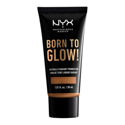 NYX Professional Makeup Born to Glow Naturally Radiant Foundation 30ml (Various Shades) - Almond características