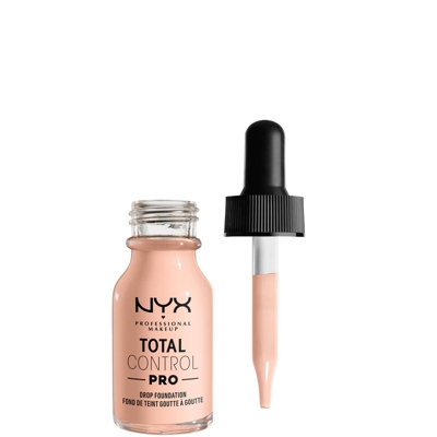 NYX Professional Makeup Total Control Pro Drop Controllable Coverage Foundation 13ml (Various Shades) - Light Porcelain