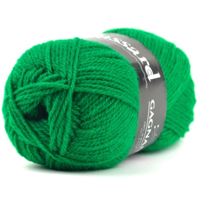 Pelote de laine gagnante vert becasine - Plassard